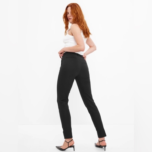 ❗️CLEAROUT❗️NWT! GAP blue mid rise flattering BiStretch slim PANTS -Sz 00 Reg - Picture 3 of 9